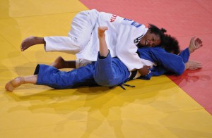 Yanet Bermoy, una de las ganadoras por ippón en todos sus combates en Barbados