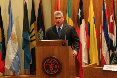 Reconocen trabajo de Cuba por su lucha contra el hambre