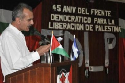 Palestina no cesará jamás de luchar por su liberación