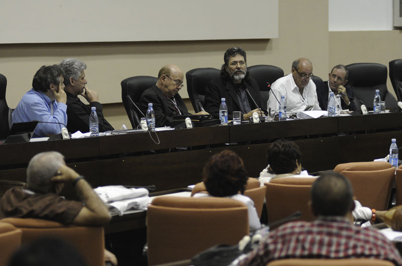 Intervención de Abel Prieto (Foto: René Massola)