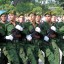 Firmes, preparados, seguros y decididos siempre están los combatientes del Ejército Central. Hoy celebran el aniversario 53 de haber sido creado. En la foto, marchan en revista durante la celebración. Foto: Barreras Ferrán