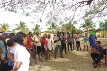 Arte entre las mochas de La Esperanza