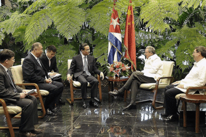 Recibió Raúl al Canciller de China