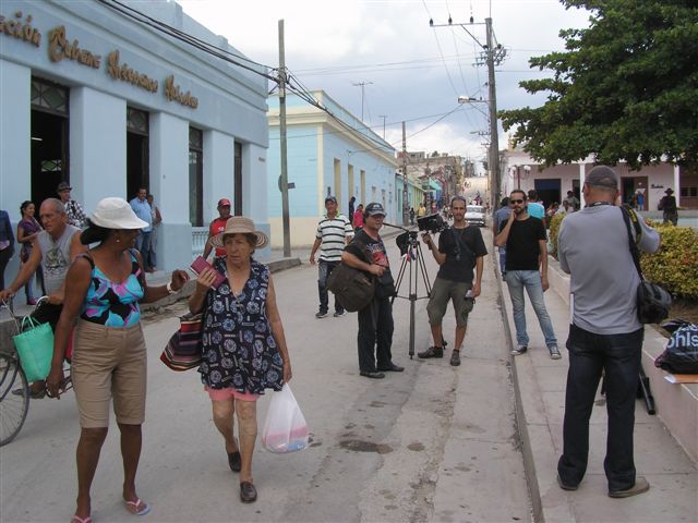 Gibara deviene por estos días set cinematográfico.