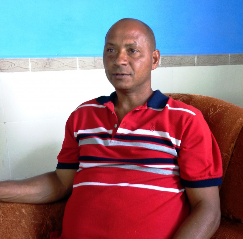 Adalberto Gerardo Gómez Chacón (Pipián) se siente orgulloso y comprometido. Foto: Del autor