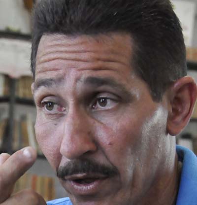 Julito asegura que la calidad de la agrupación es gracias a la exigencia y la disciplina. Foto: Otilio Rivero Delgado