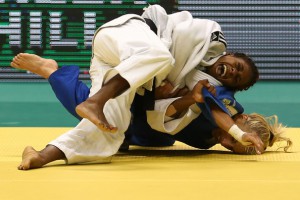 Maria Celia Laborde, una de las más destacadas por Cuba con victorias sobre la campeona mundial, Sarah Menezes y la bronce olímpica, Paula Pareto