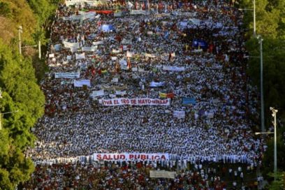 En sus marcas… todo listo para el 1º de Mayo