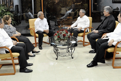 Sostuvo Raúl encuentro con el Presidente electo de El Salvador