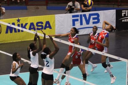 Cubanas y trinitarias salieron delante en Premundial de voleibol