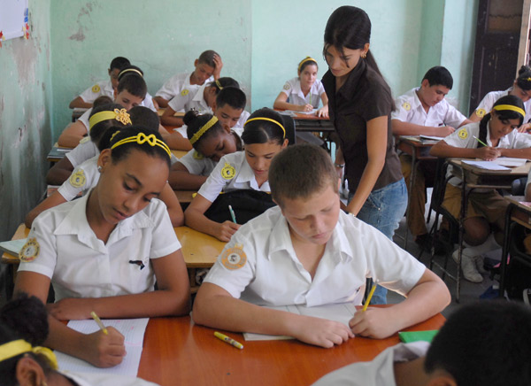 Cuba es el país de América Latina y el Caribe con mayor índice en el Desarrollo de la Educación. Foto: Roberto Ruiz