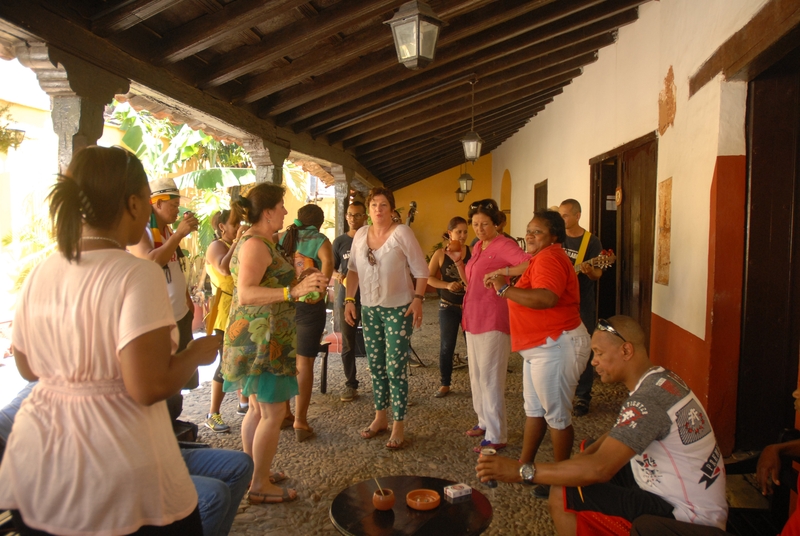 ¡A gozar en La Canchánchara! Foto: Agustín Borrego