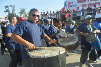 Espléndida fiesta proletaria