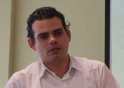 Kariel González Santa María, segundo jefe del Departamento de Contabilidad y Auditoría de la Facultad de Contabilidad y Finanzas de la Universidad de La Habana
