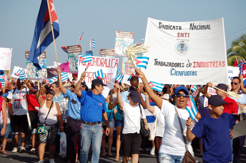 El Sindicato de Industrias, representativo del desarrollo de ese sector en la provincia de Cienfuegos.