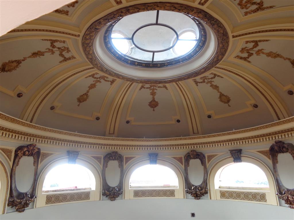También el interior de la cúpula ha sido renovado. Foto: De la autora