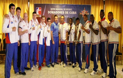Foto oficial del match en La Habana. Autor: AIBA