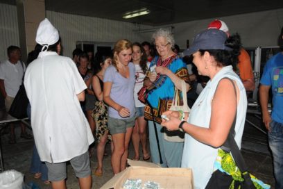 Brigada de Solidaridad de paso por Sancti Spíritus
