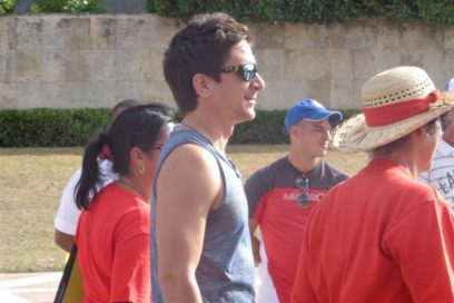 Con David Blanco retumbó la Plaza del Che