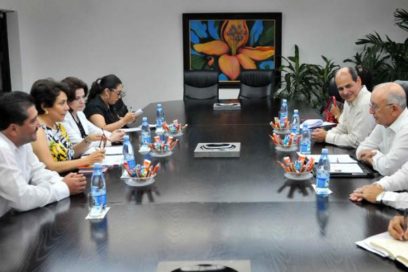 Recibe Ulises Rosales del Toro a Canciller de Honduras