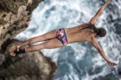 Clavadistas probaron acantilado del Morro (Fotos)