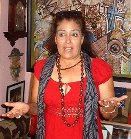 “El art brut posee sólidos y prácticamente desconocidosbseguidores en nuestro país”, afirmó Magdalena. Foto: Johnny Parra Castillo