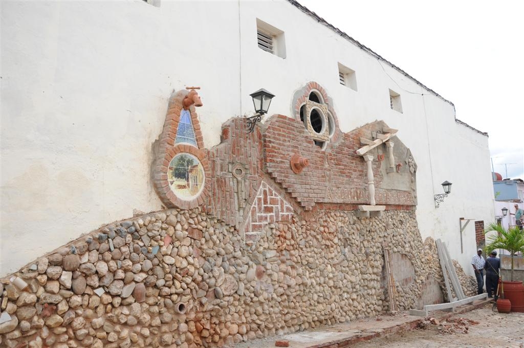 Varios murales nacieron a propósito de la fecha.