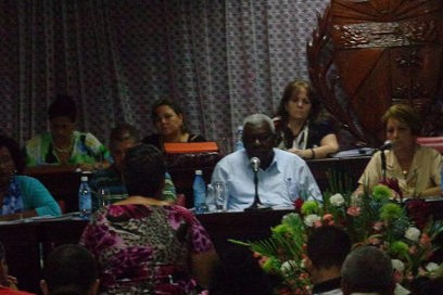 Intercambia Esteban Lazo con autoridades del gobierno en Villa Clara