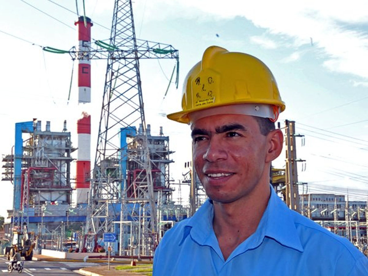Ingeniero Denis Escalona Tillet: “Tenemos la concepción de que lo primero es el hombre”. | foto: Juan Carlos Dorado