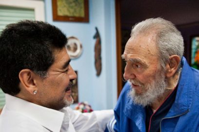 Mensaje de Fidel a Diego Armando Maradona
