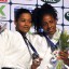 Dayaris Mestre y Maria Celia Laborde protagonizaron una final inédita para el judo cubano.. José Raúl Rodríguez Robleda