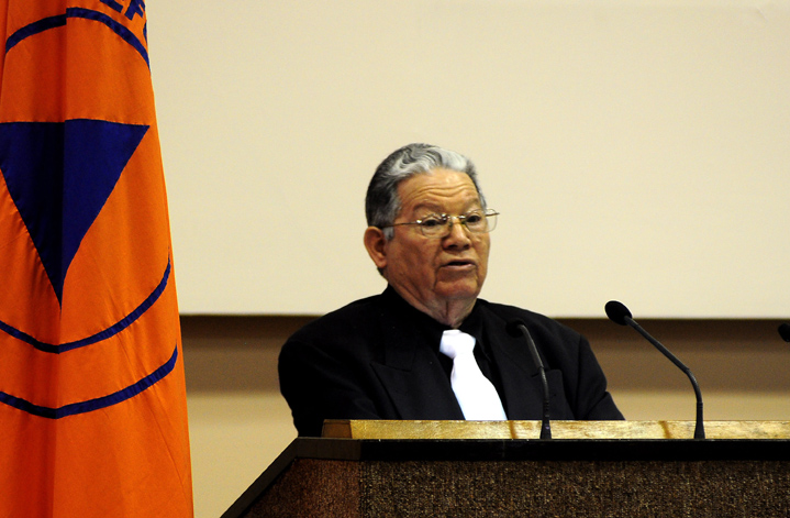 El General de División Ramón Pardo Guerra, jefe del Estado Mayor de la Defensa Civil cubana inauguró hoy el IX Congreso Internacional sobre Desastres y la V Conferencia Internacional de Bomberos.│fotos: Roberto Carlos Medina