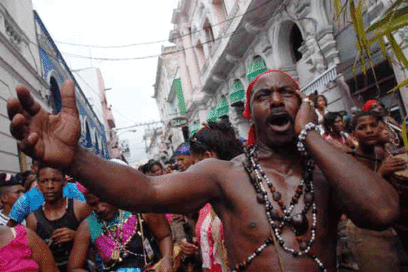 Abrazo de Caribe en Santiago