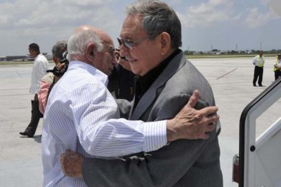 De regreso Raúl en Cuba