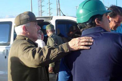 Constata dirigente cubano avances de Central Eléctrica en Moa