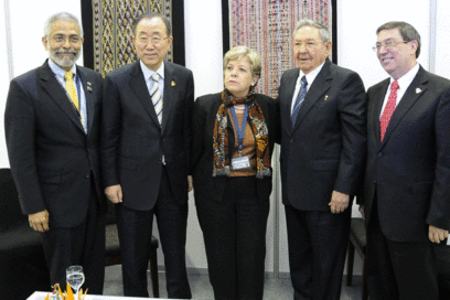 Exhortó Raúl a renovar el compromiso común para construir un mundo más justo