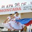 La plaza 26 de Julio fue modelada para la celebración de la fiesta por el Día de la Rebeldía Nacional en Majagua. Foto: Nohema Díaz Muñoz