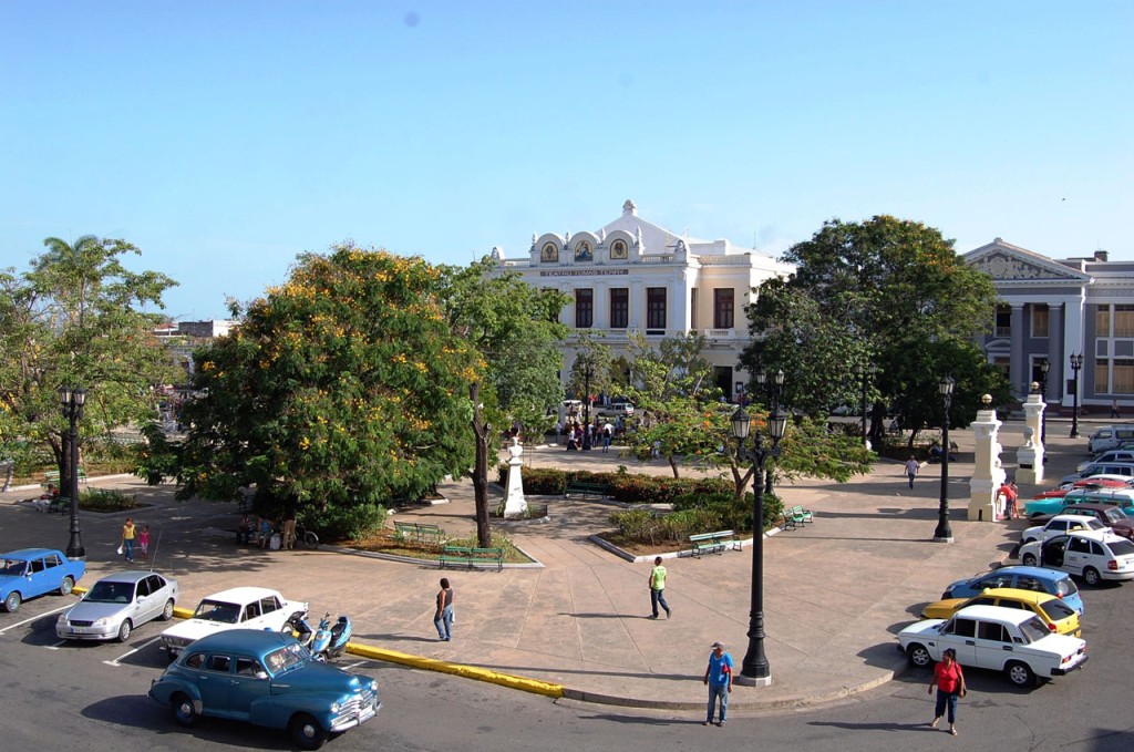 El centro histórico de la ciudad de Cienfuegos fue declarado en el 2005 Patrimonio Cultural de la Humanidad, por la Unesco, y su conservación resulta prioritaria. Foto: Barreras Ferrán.