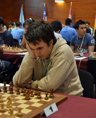 El Gran Maestro paraguayo dominó la justa de principio a fin.