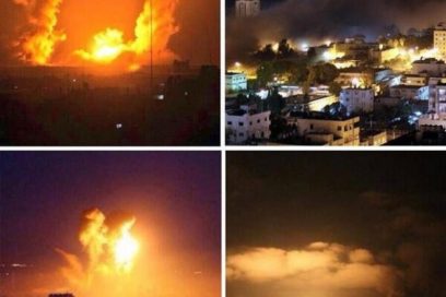 Impresionantes imágenes del bombardeo indiscriminado de Israel a Gaza