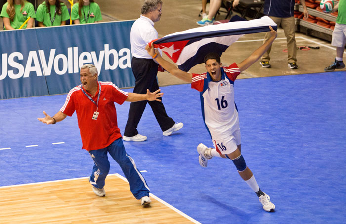 Gran celebración tras obtener el boleto mundialista.