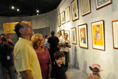 Arte por Los Cinco en Memorial José Martí