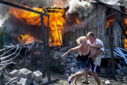 En imágenes, rastro de destrucción dejado por los ataques del Ejército ucraniano