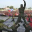 Las celebraciones por el 26 de julio en Camagüey fueron en el municipio de Santa Cruz del Sur. Foto: Otilio Rivero Delgado
