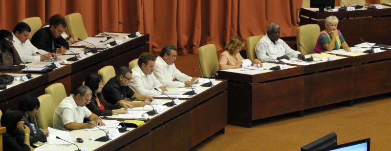 Discusión del informe presentado por el Ministerio de la Agricultura, durante el Tercer Periodo Ordinario de Sesiones de la VIII Legislatura, de la Asamblea Nacional del Poder Popular, que se desarrolla en el Palacio de las Convenciones, en La Habana,Cuba. Foto: AIN FOTO/Marcelino Vázquez Hernández.