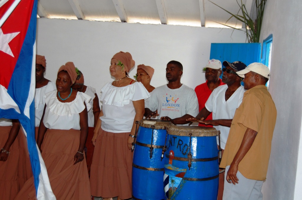 Macuta drums Benny More played when he was a child. Photo Barreras Ferran.
