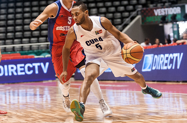Cuba ganó su tercer partido consecutivo en el Centrobasket. Foto: FIBA
