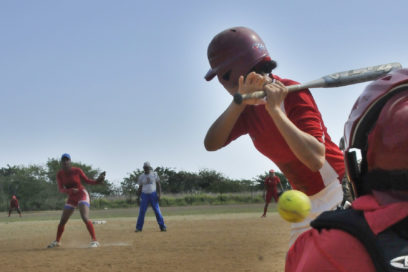 Softbolistas a escena mundial