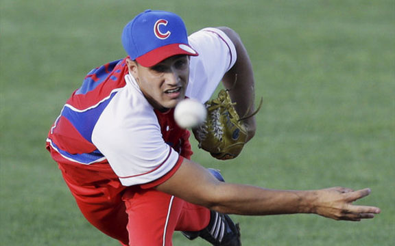 Norge Luis Ruiz, otra vez convence en un juego internacional. Foto: Riucardo López Hevia
