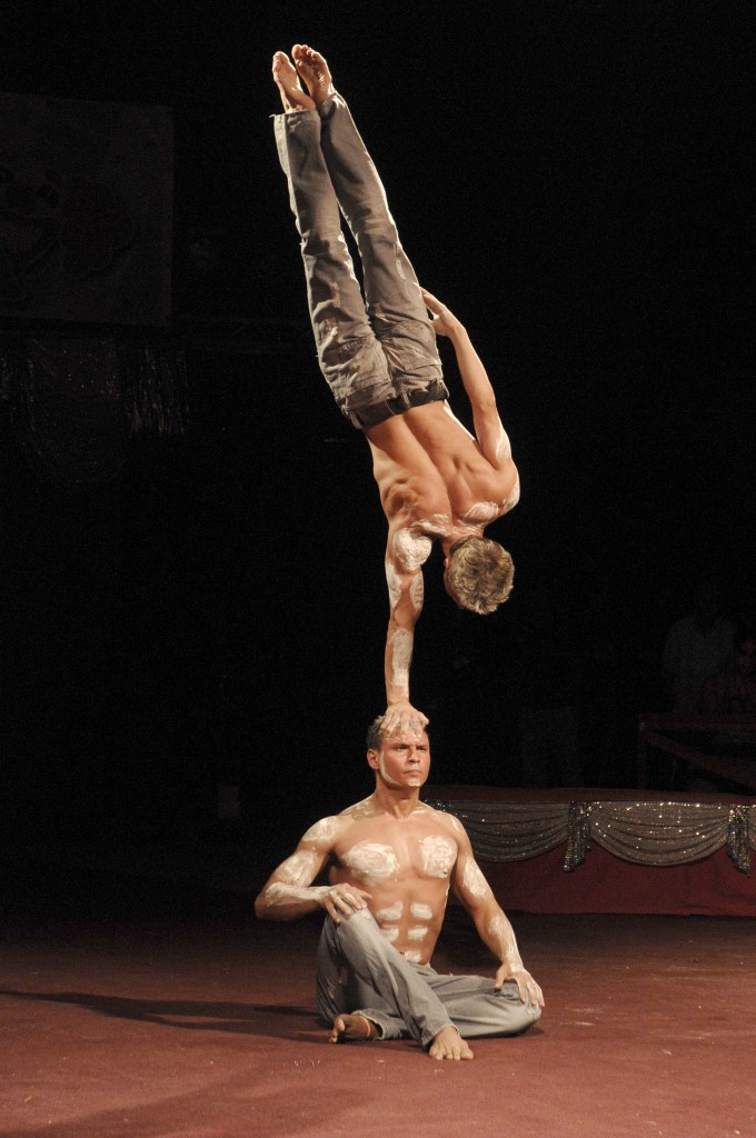 El dúo Spirin, del Rosgocirk , de Rusia, clasificó entre lo más valioso del Circuba 2014. No por gusto ganaron el GrandPrix, la Estrella a la interpretación masculina (ViacheslavSpirin) y una Mención de la crítica Antonieta César in memoriam.